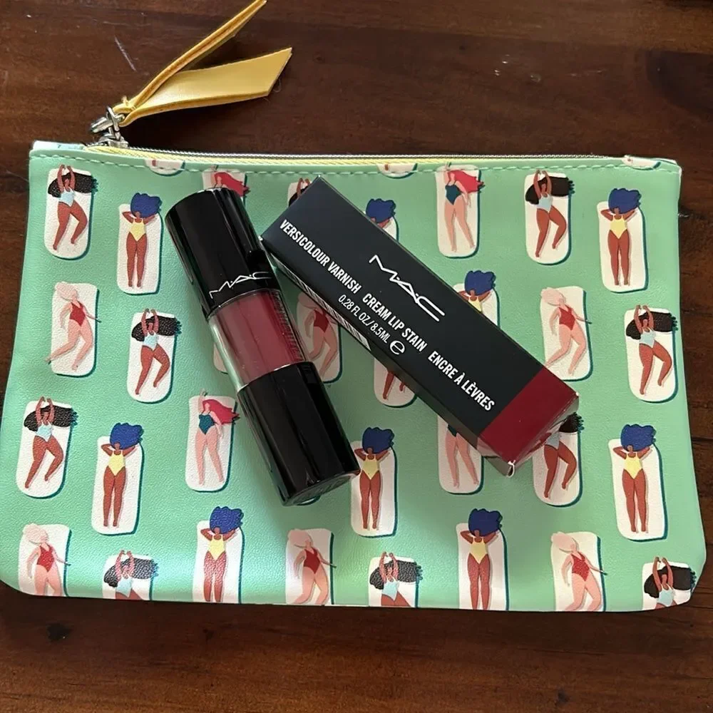 Mac Lip Varnish Stain Shade No Interruptions New In Box Ipsy bag